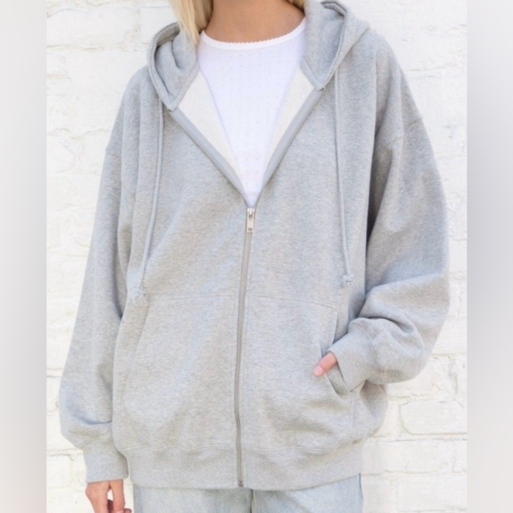 Brandy Melville Christy Hoodie (Grey)
